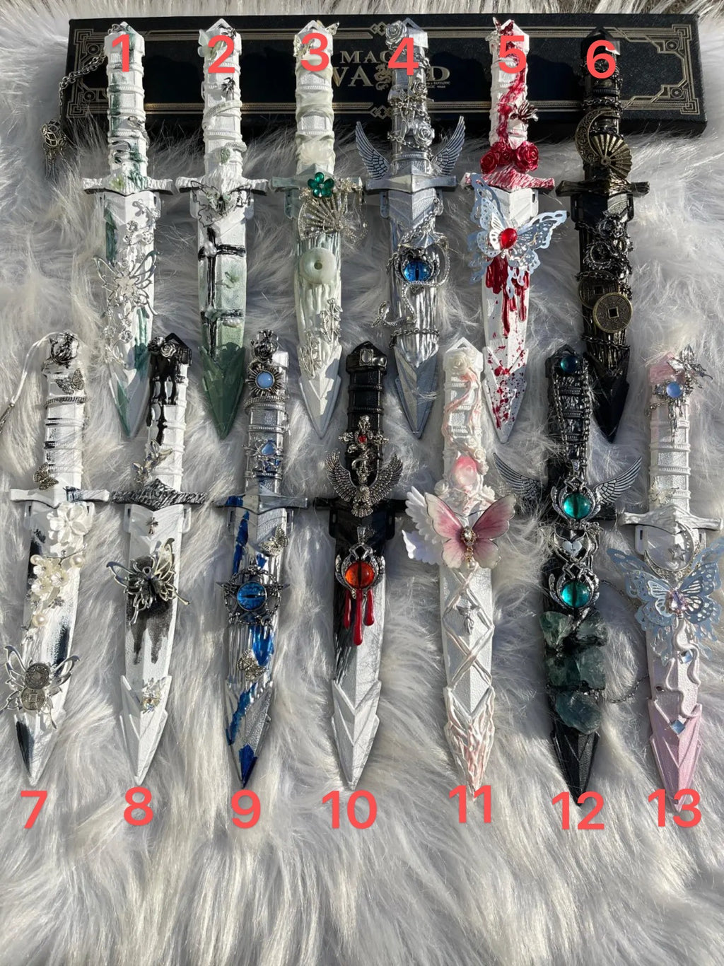 Handmade dagger-Color Series