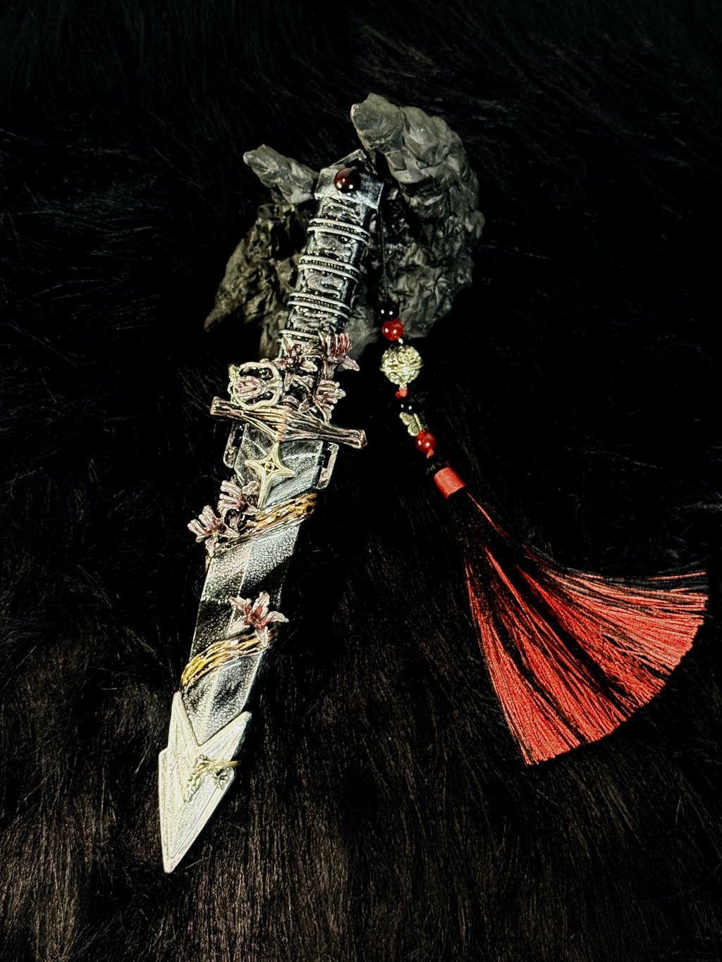 Handmade Dagger - Hell Flower