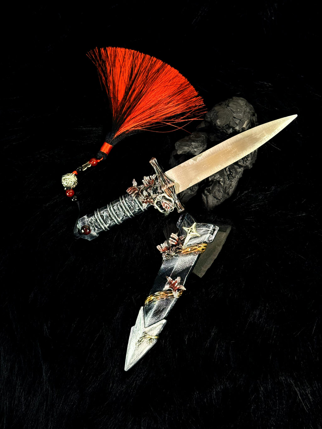 Handmade Dagger - Hell Flower