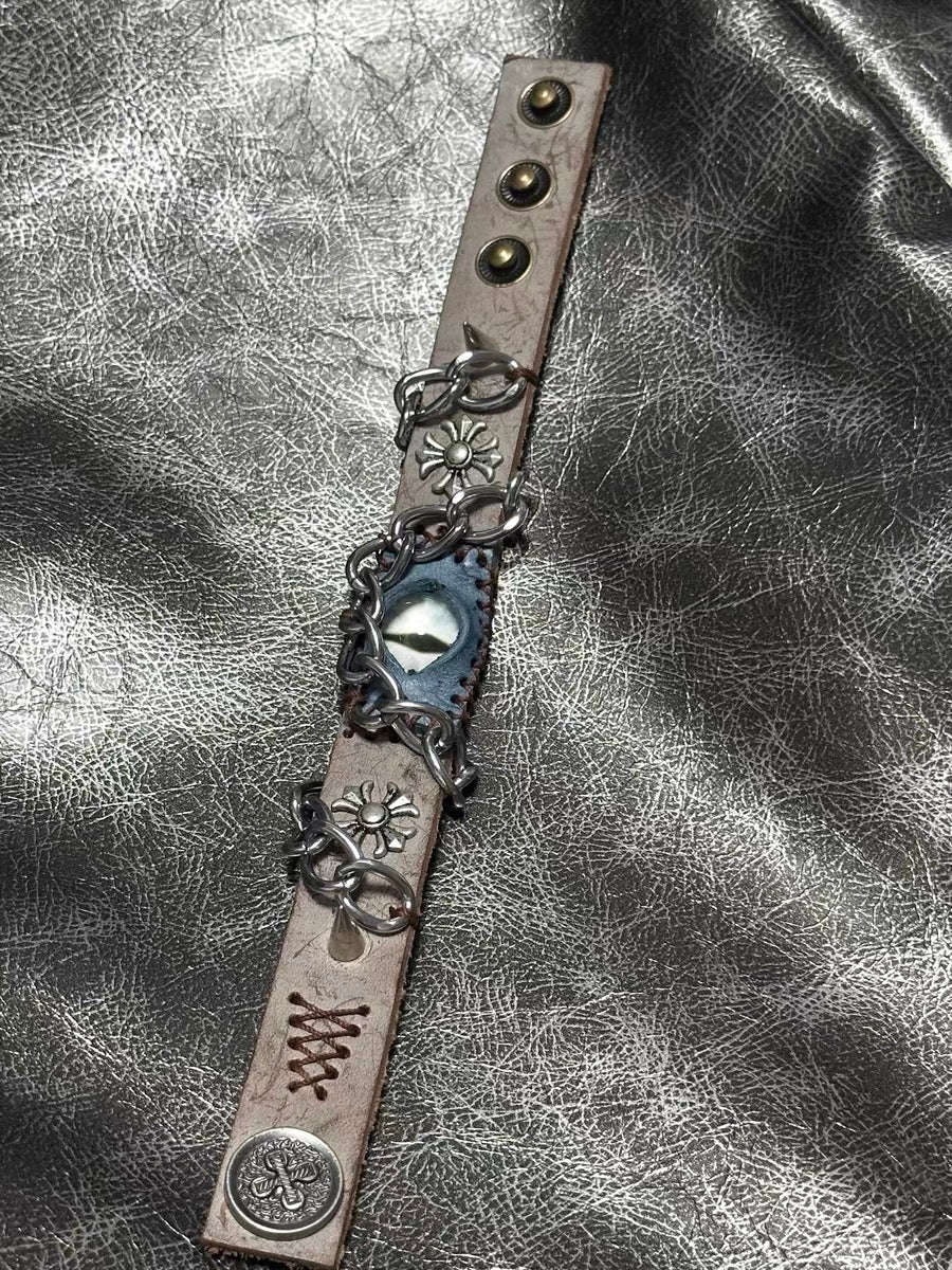 Handmade Punk Bracelet-misperception