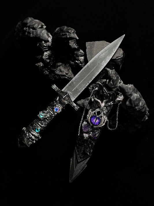 Handmade dagger-Amethyst🔮