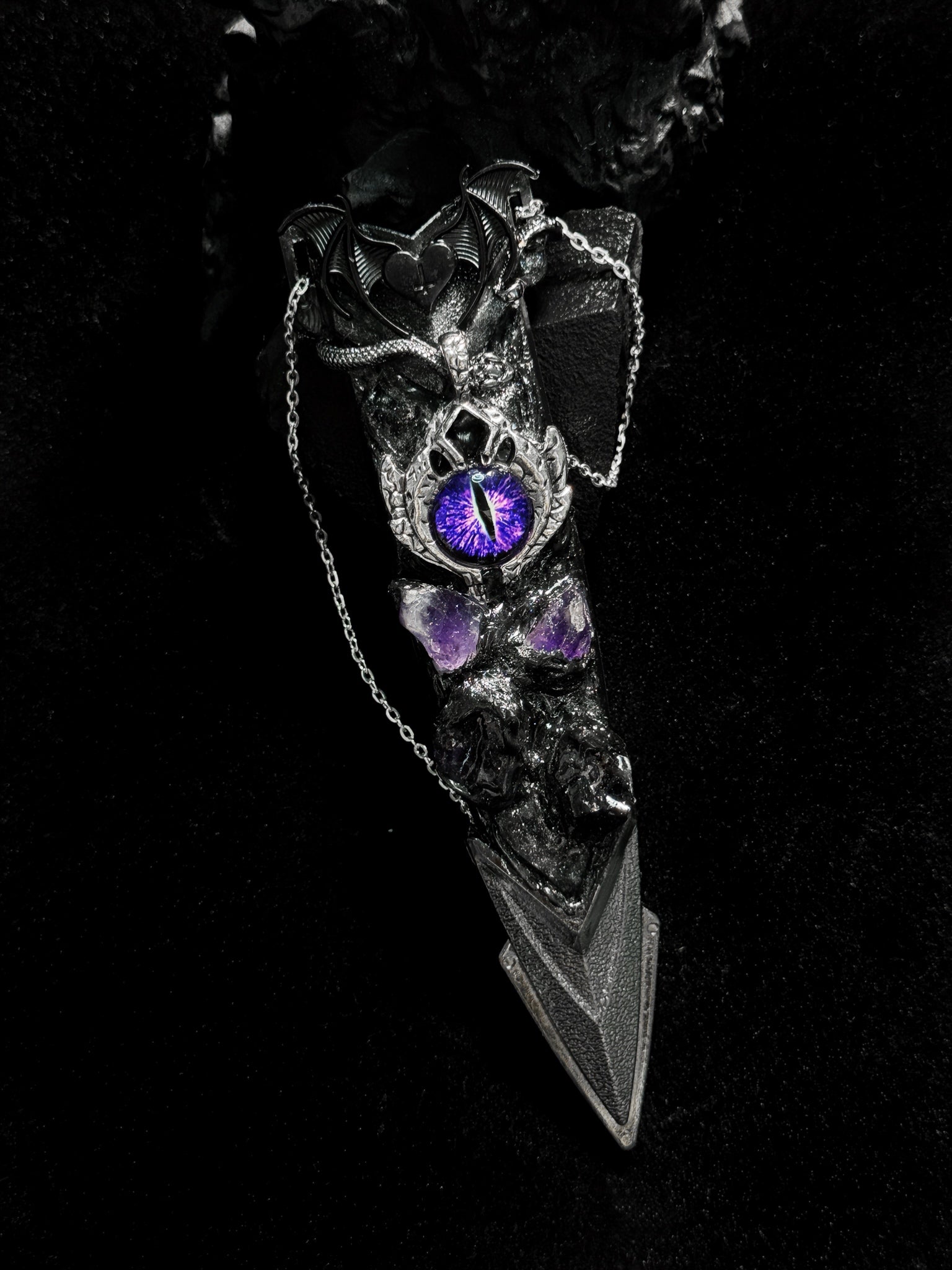 Handmade dagger-Amethyst🔮