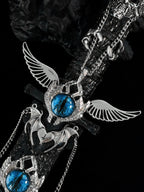 Handmade dagger-Blue Crystal Angel🧊🪽