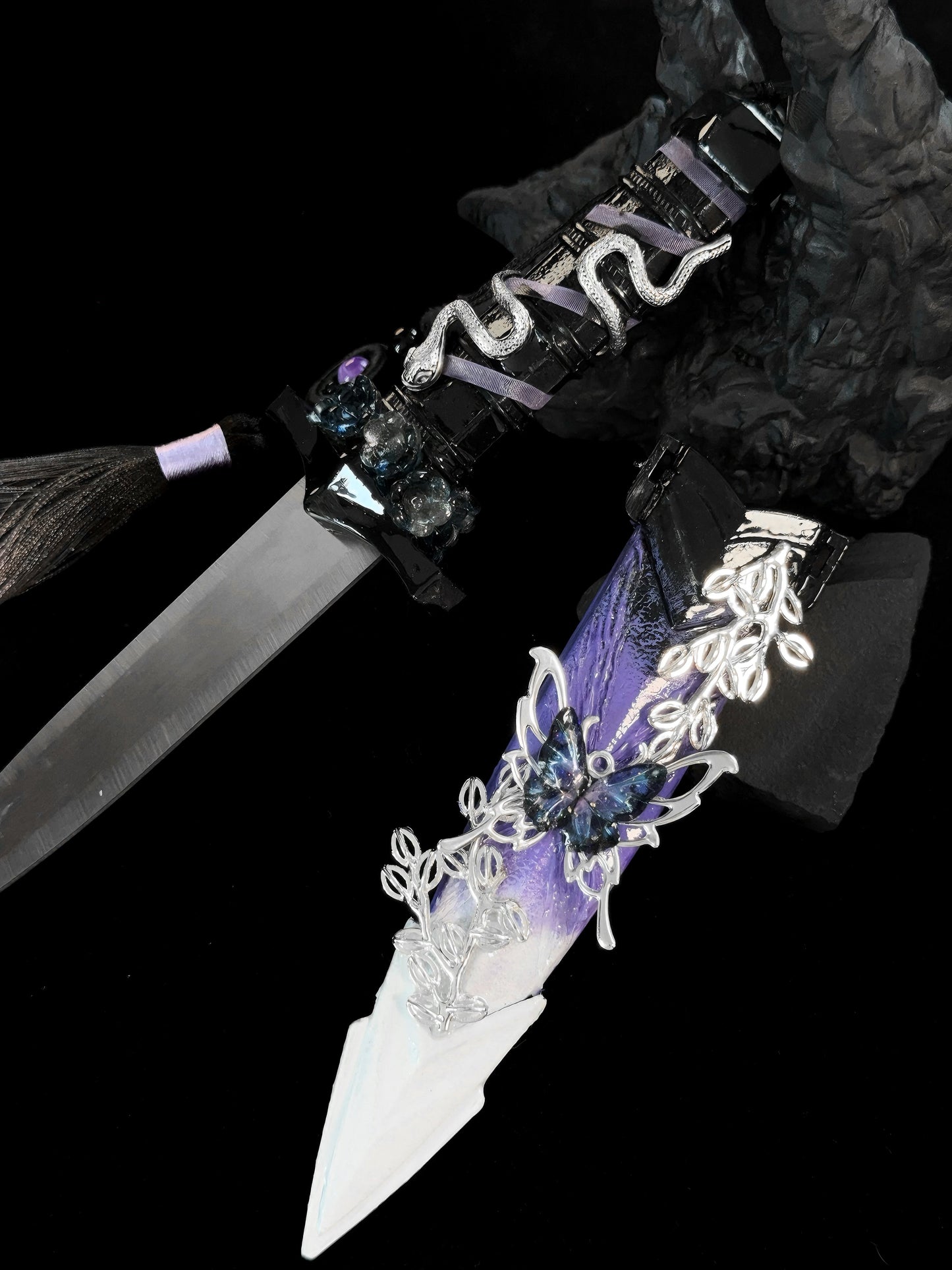 Handmade dagger - Purple Fantasy🔮