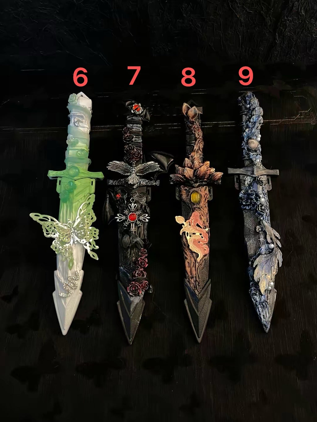 Handmade dagger-dark series