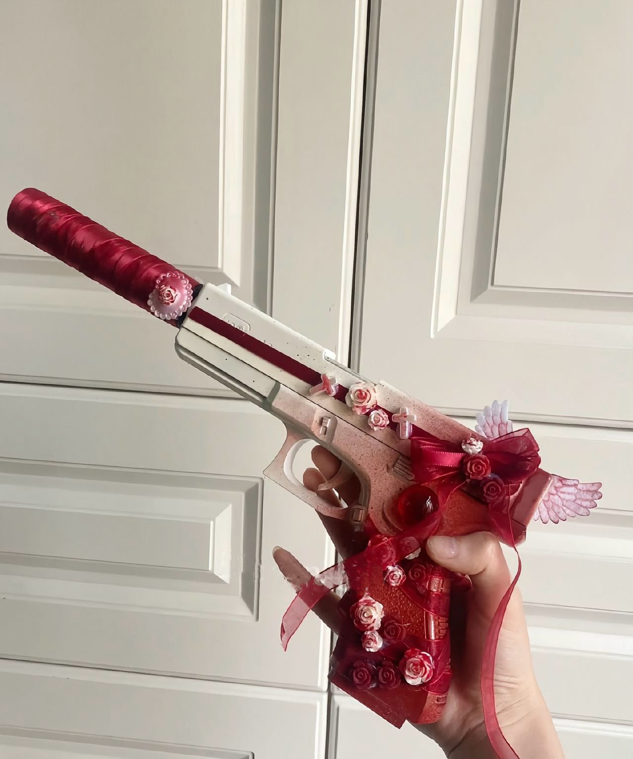 Handmade Gun—Red Rose🥀